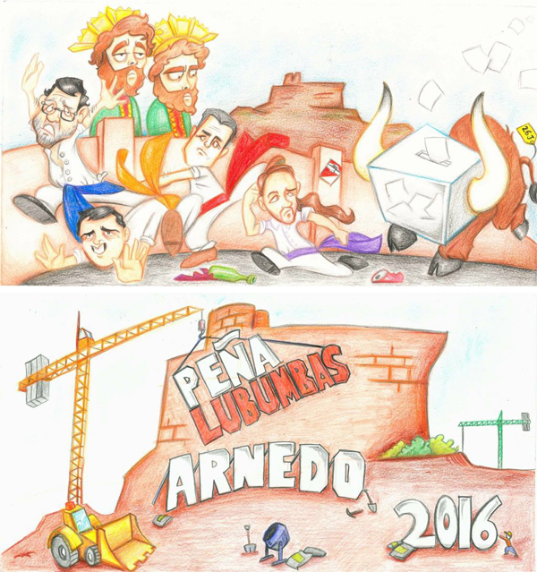 Pancarta ganadora del XXV Concurso de Pancartas